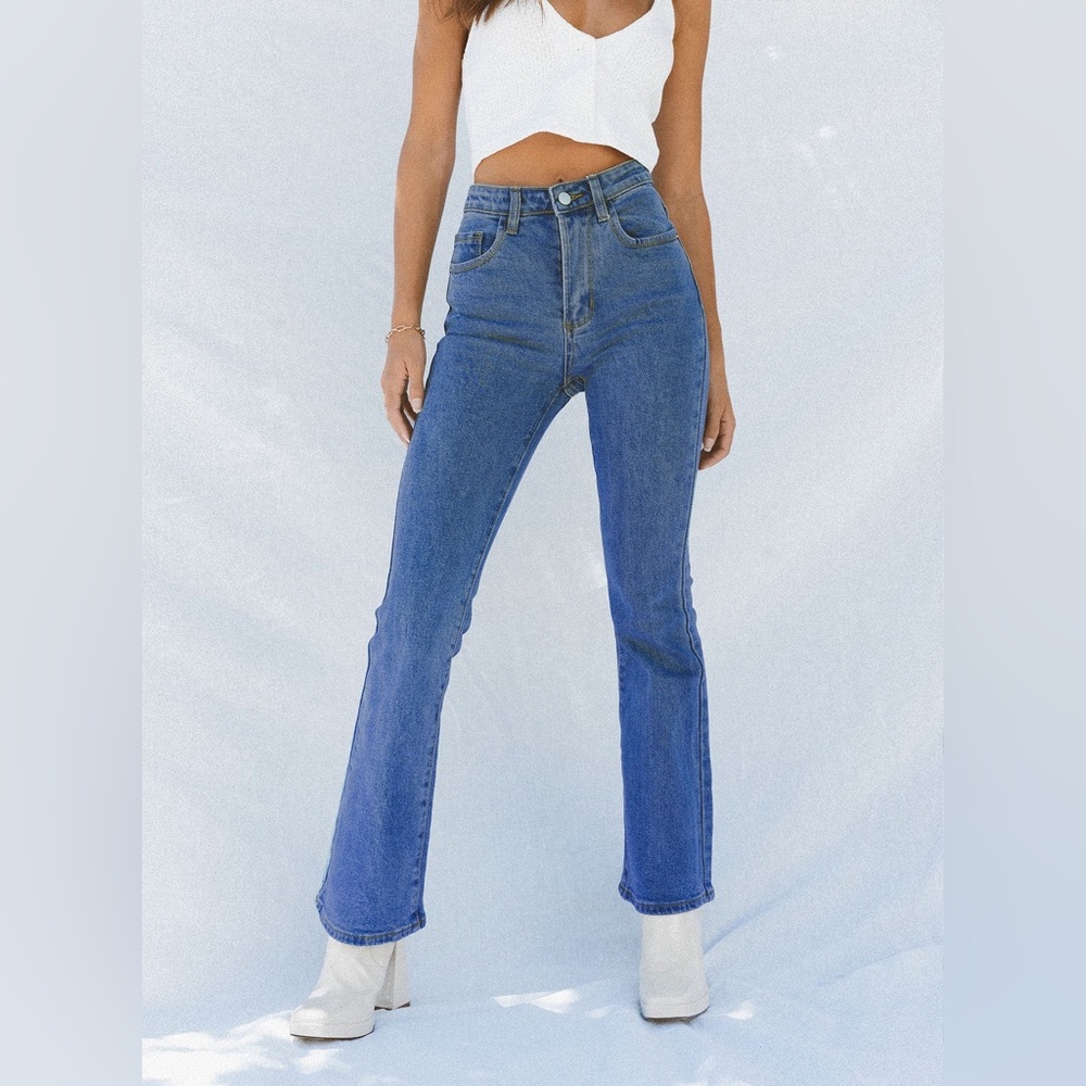 Women's Princess Polly Flare Jeans, Size 4